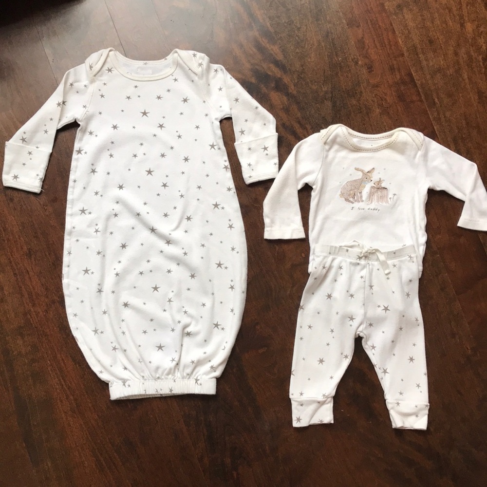baby Gap star sleeper set